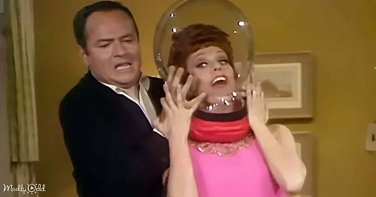 Carol Burnett and Harvey Korman