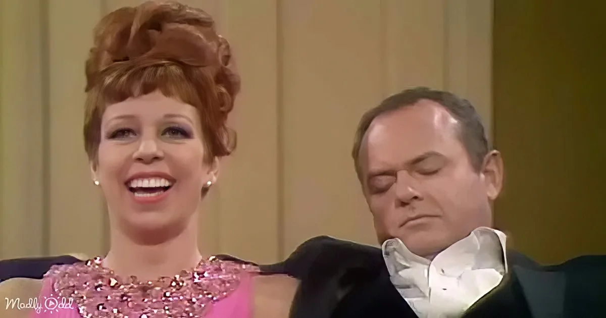 Carol Burnett and Harvey Korman
