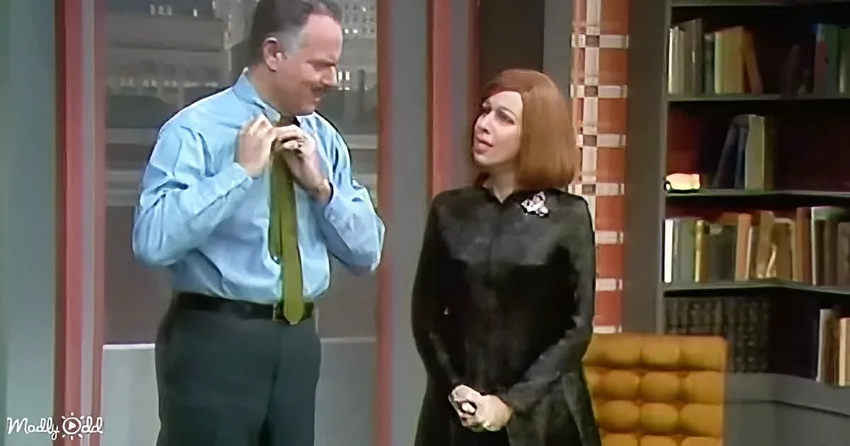 Carol Burnett and Harvey Korman