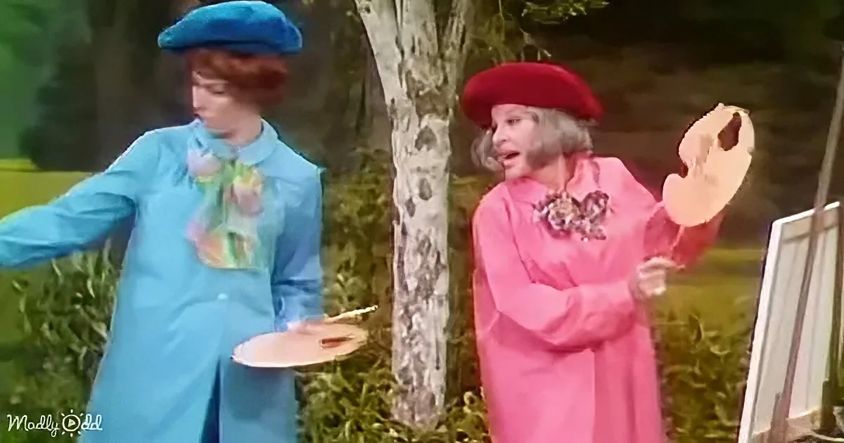 Carol Burnett and Martha Raye