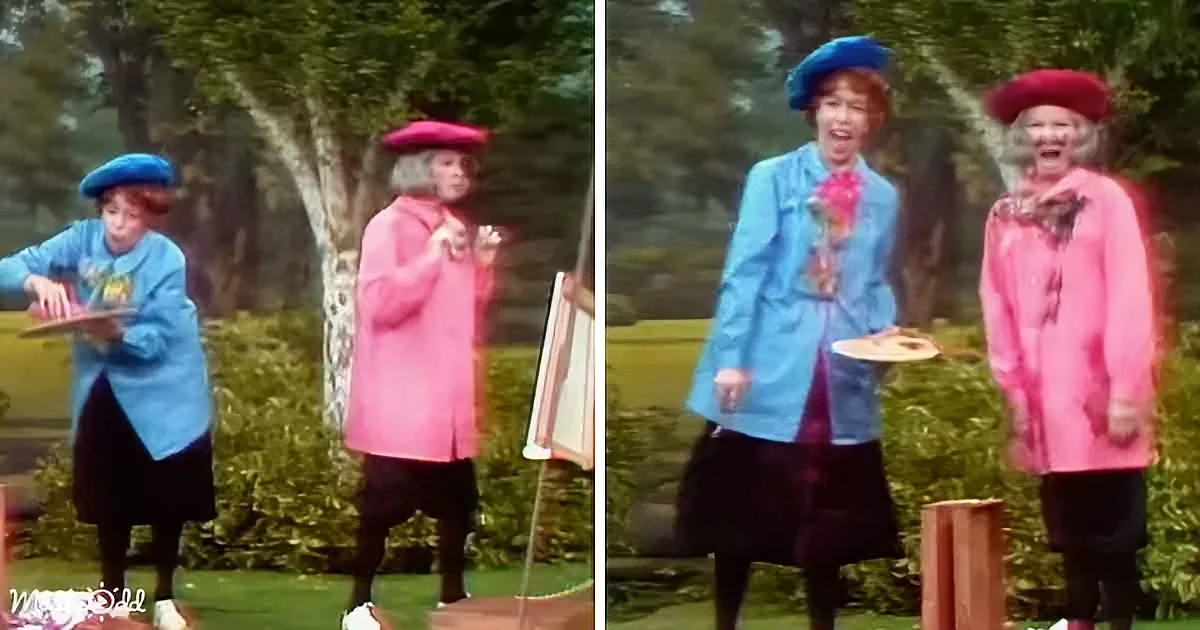 Carol Burnett and Martha Raye's Legendary 'Paint War'