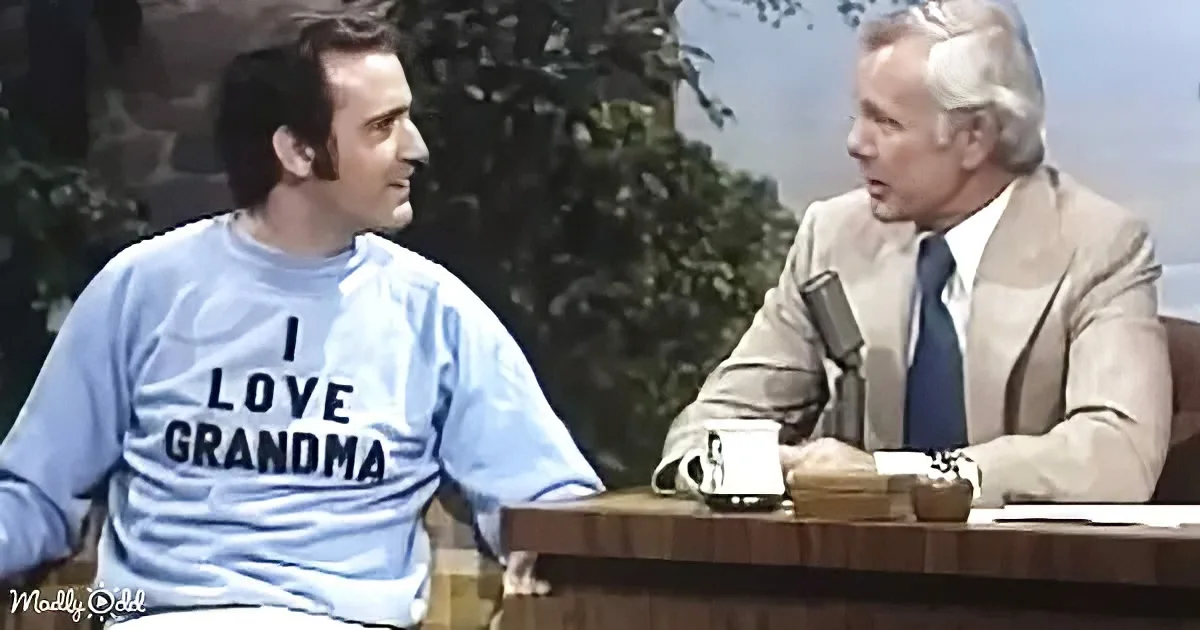 Andy Kaufman and Johnny Carson