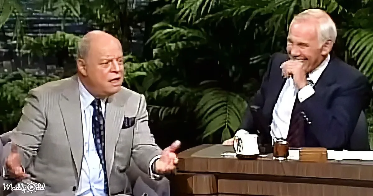 Don Rickles and Johnny Carson