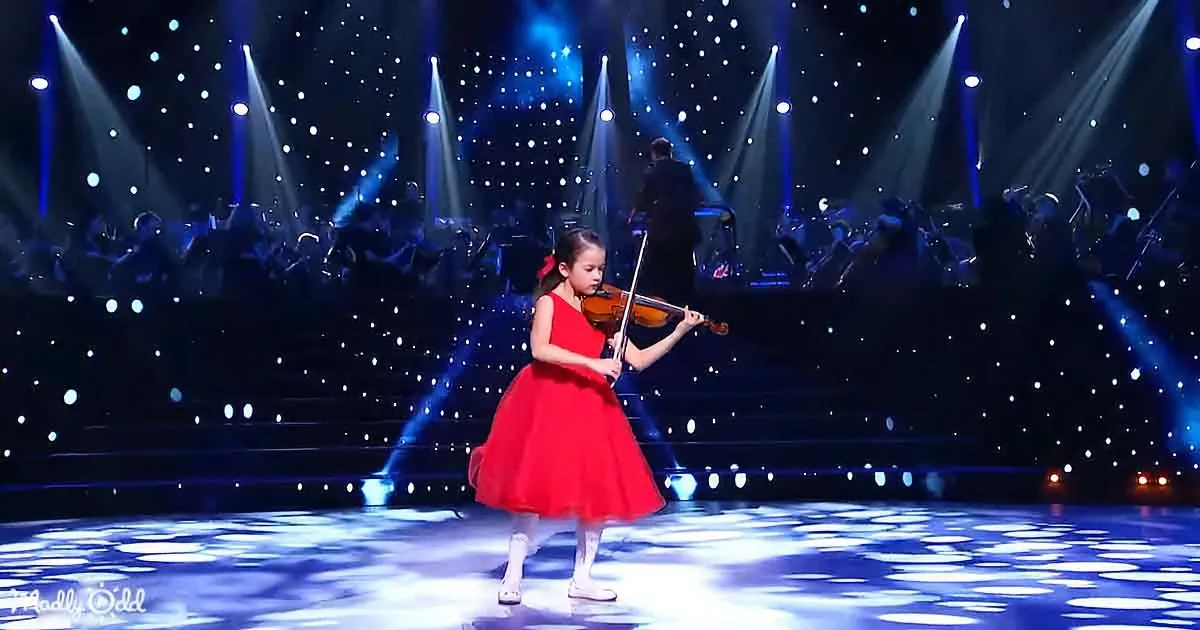 9-Year-Old Violin Prodigy Performs Vivaldi's 'Summer' on Talent Show
