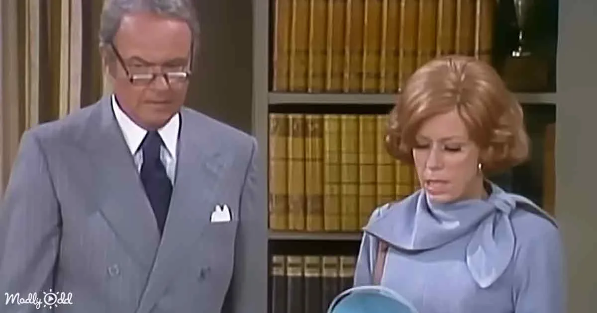 Carol Burnett and Harvey Korman