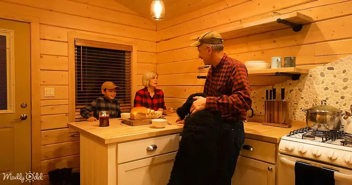 A Cozy Log Cabin