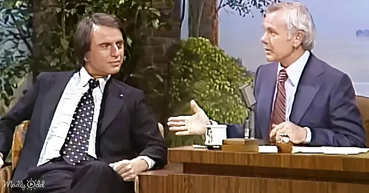 Johnny Carson's interview with Carl Sagan