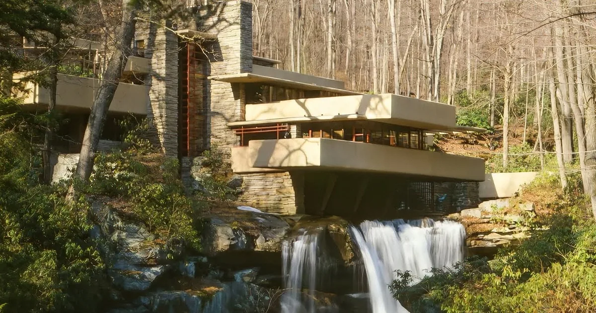 The Most Incredible Weekend Home You'll Ever See - Frank Lloyd Wright's Fallingwater