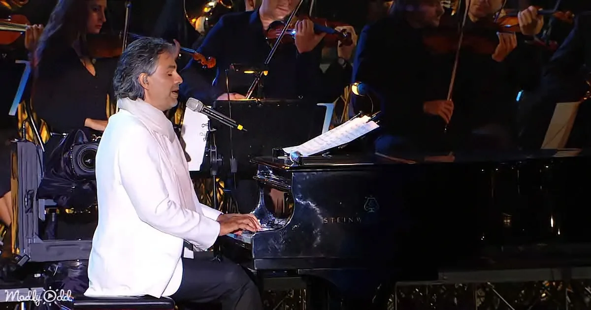 Andrea Bocelli Performs the Chilling Hit That Skyrocketed Him to Fame