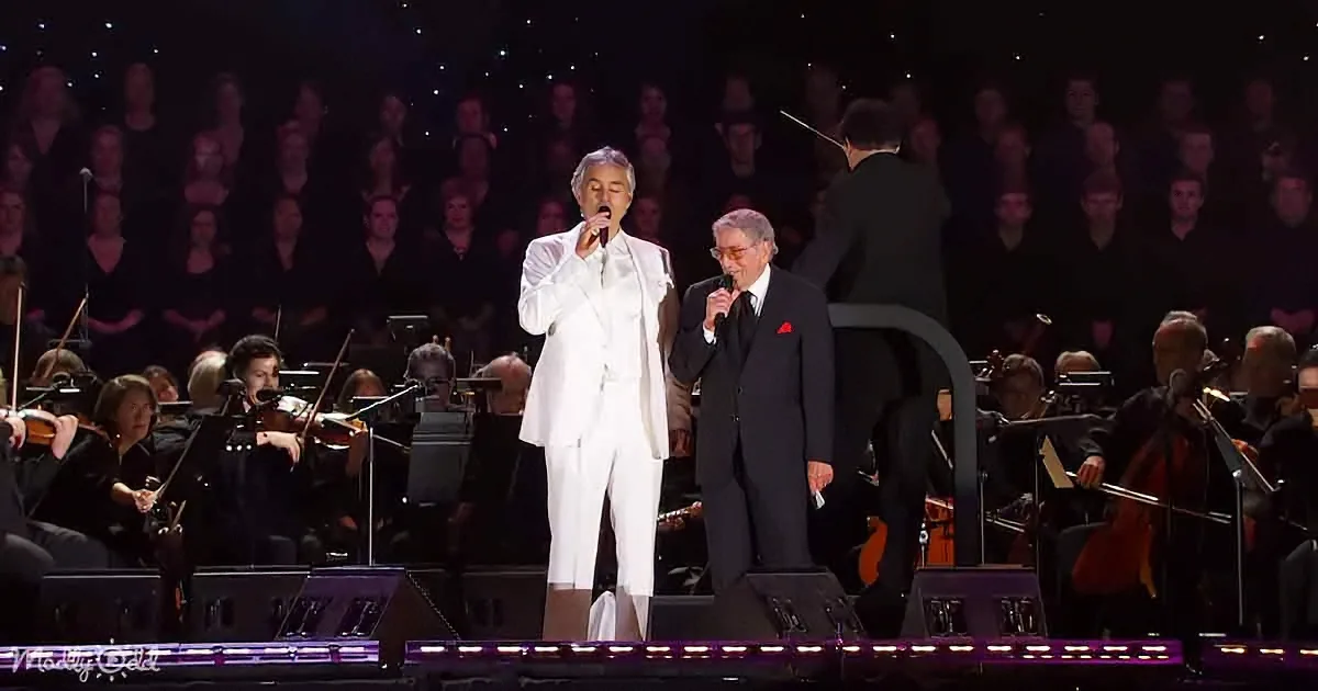 Tony Bennett and Andrea Bocelli