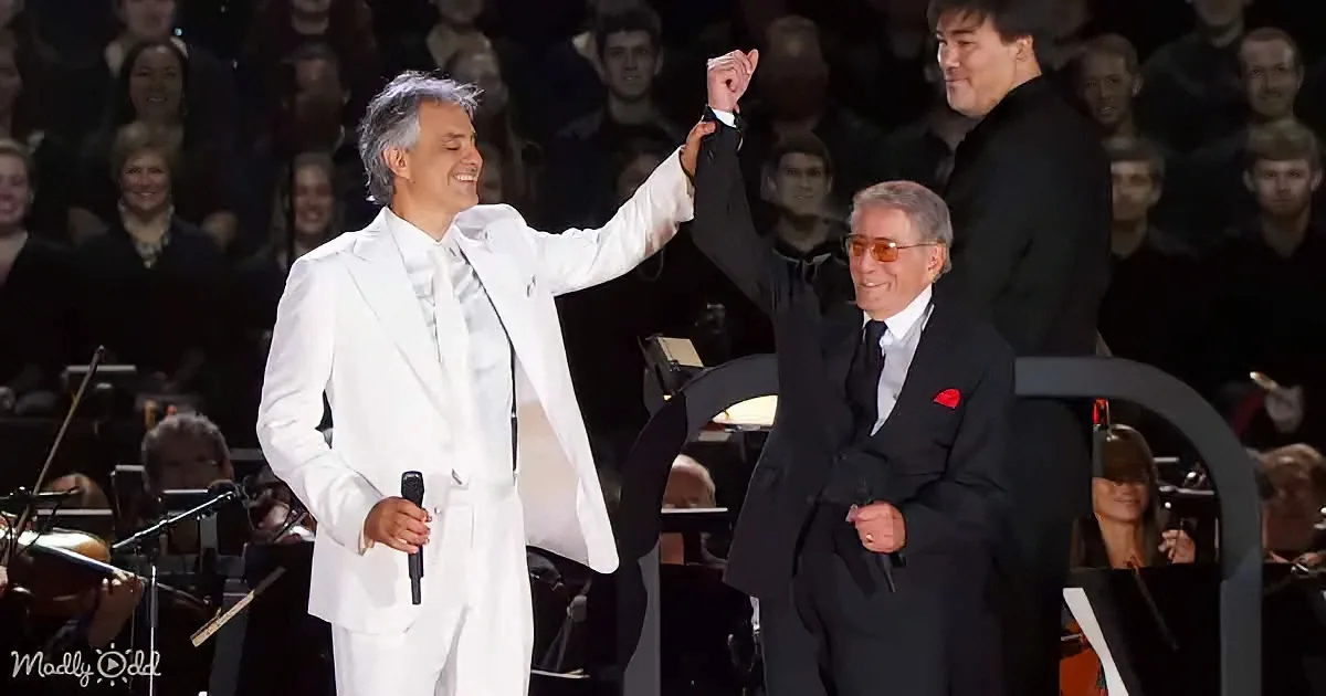 Tony Bennett and Andrea Bocelli