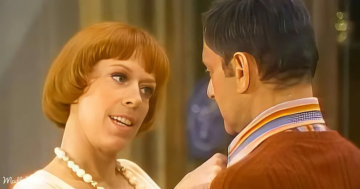 Carol Burnett and Tony Randall