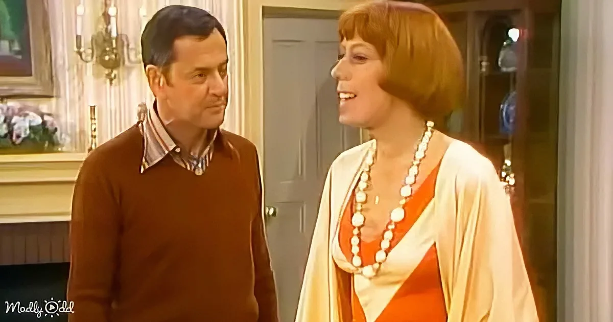 Carol Burnett and Tony Randall