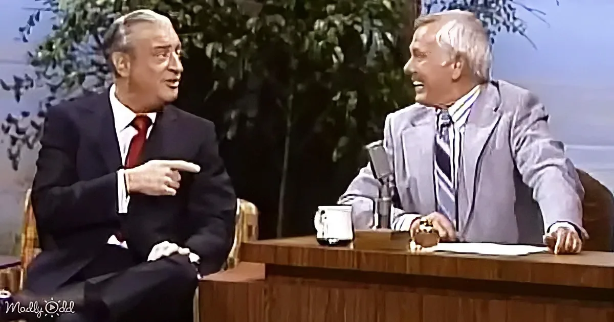 Rodney Dangerfield and Johnny Carson
