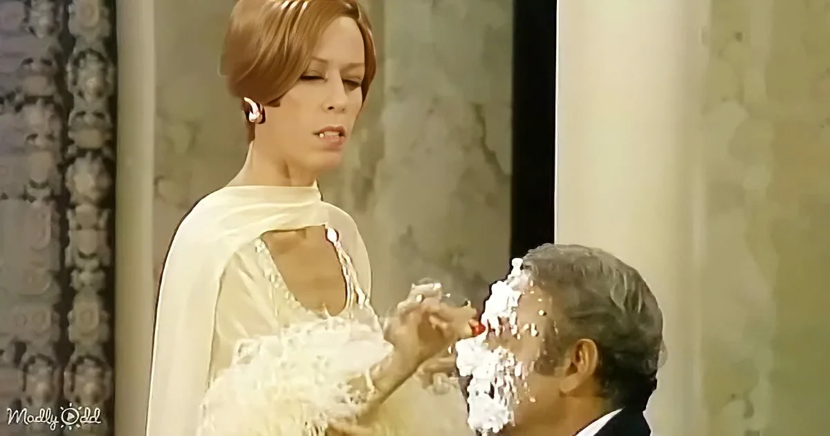Carol Burnett and Harvey Korman