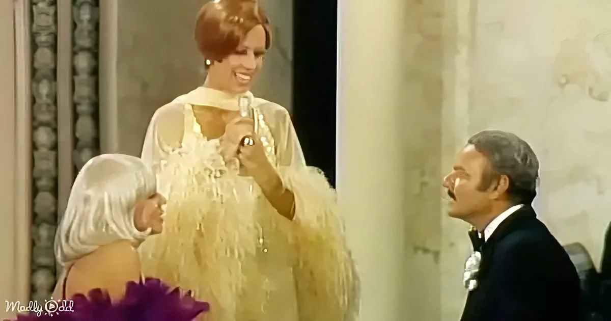 Carol Burnett and Harvey Korman