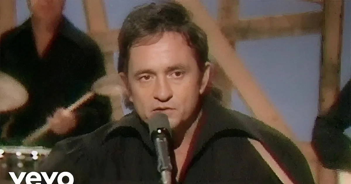 Travel Back in Time With Johnny Cash as He Sings 'I Walk the Line'
