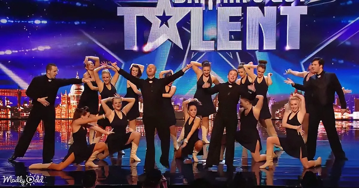 Cowboys dancing on BGT