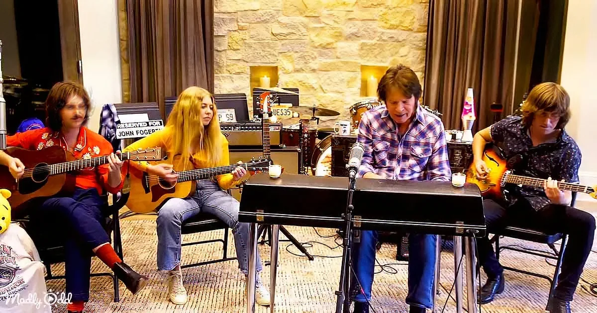 John Fogerty & his family