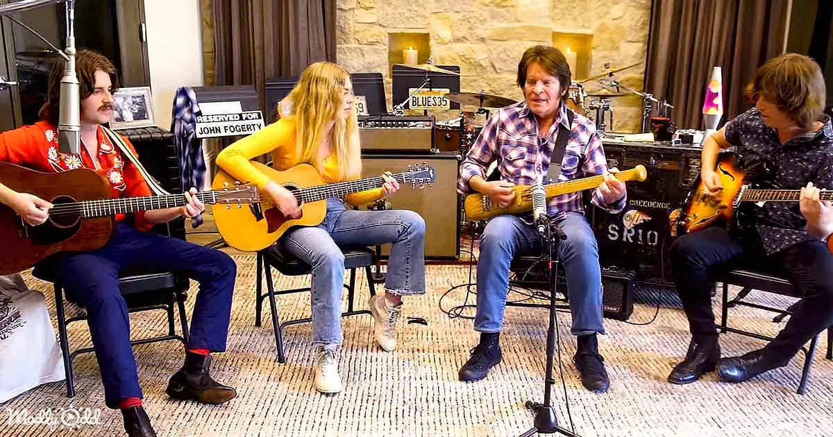 John Fogerty & his family