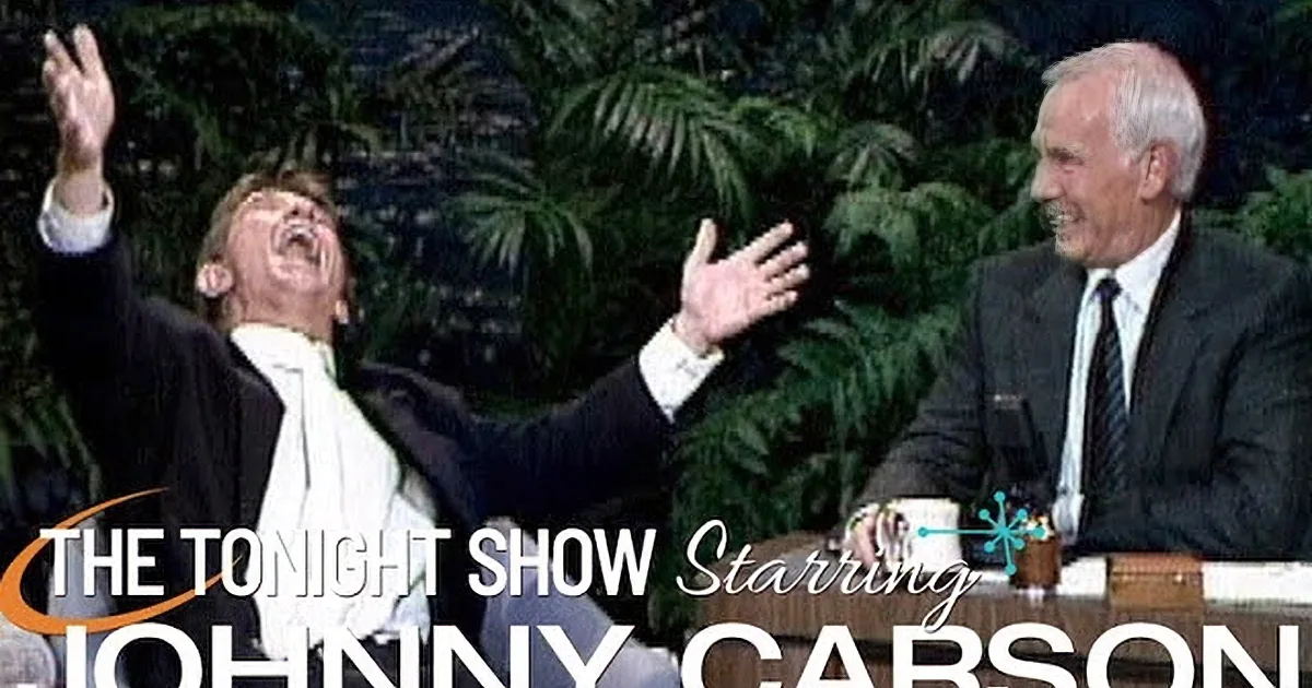 Johnny Can't Stop Laughing at Martin Short's Spot-on Impressions