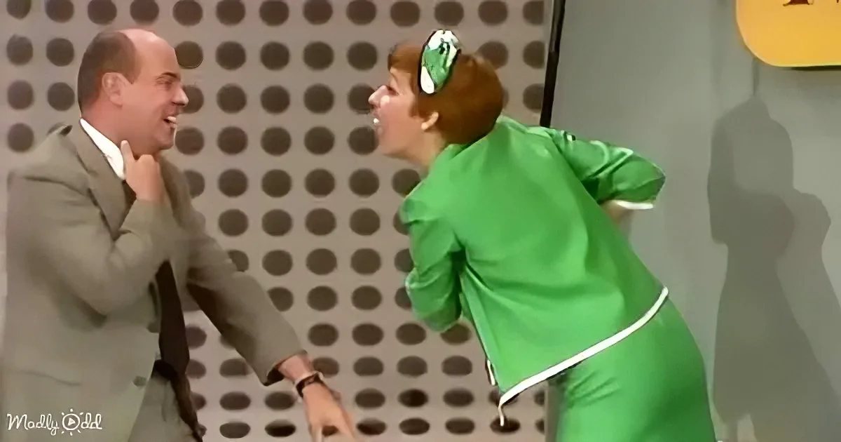 Carol Burnett and Tim Conway