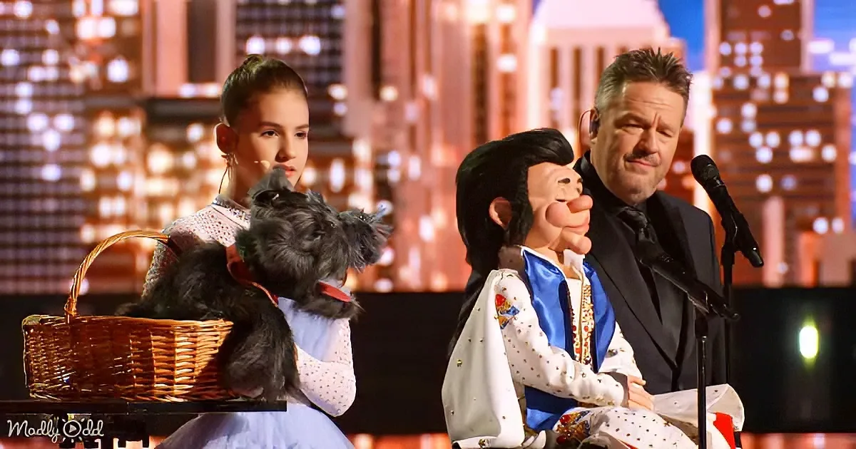 Terry Fator and Ana-Maria Mărgean