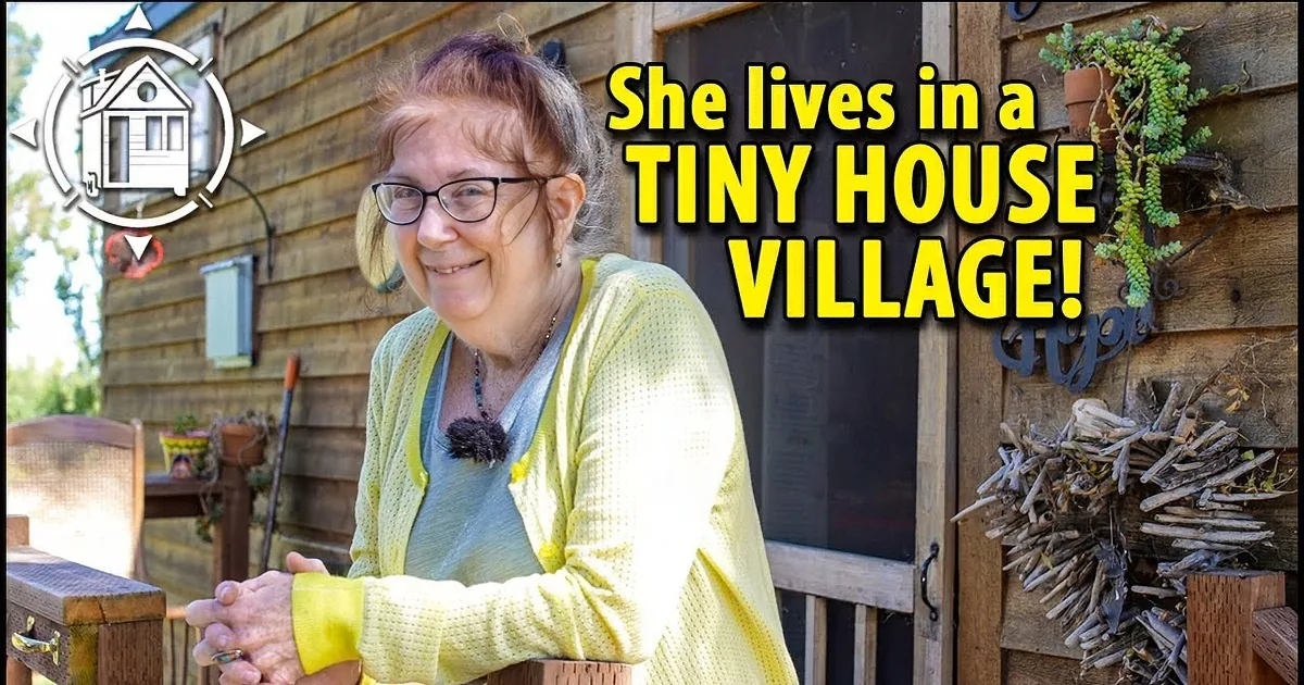Specially-Abled Senior Finds Comfort in a Custom Tiny Home Within a Village