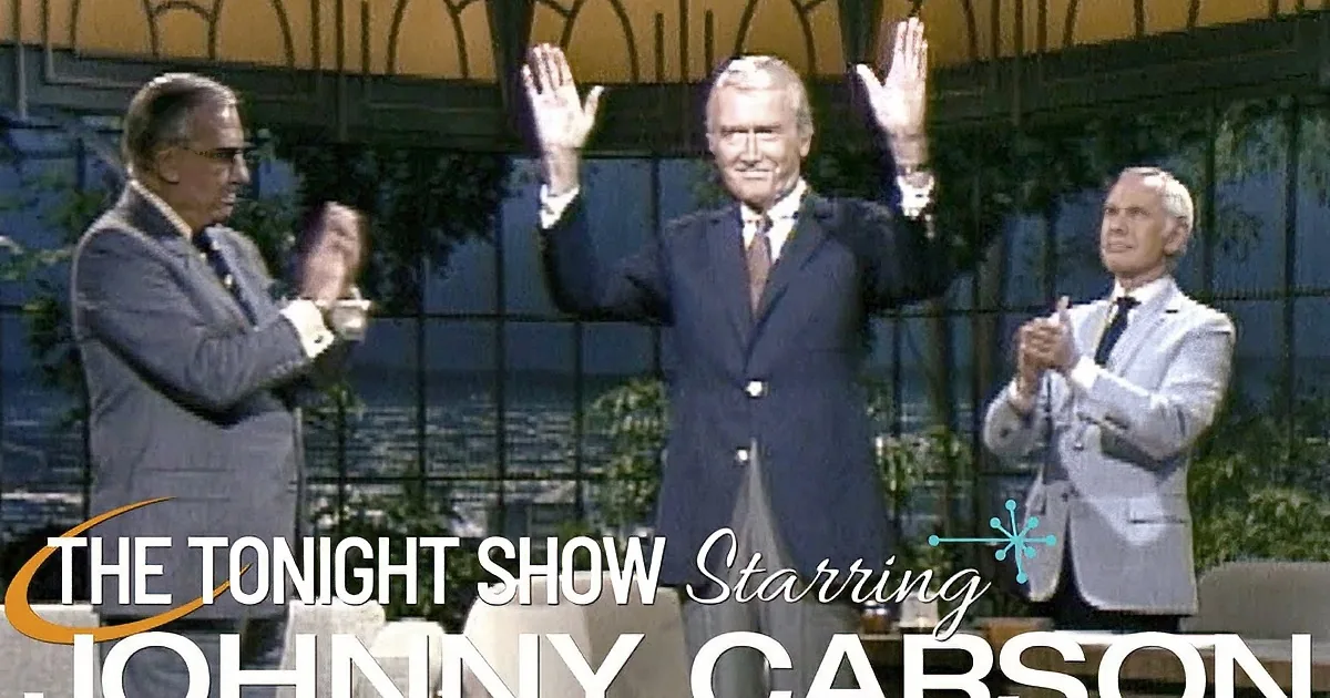 Feel the Love as Jimmy Stewart Joins Johnny Carson on the Tonight Show