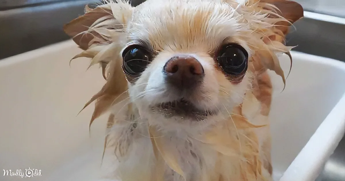 Cedric the Chihuahua's Blissful Bathtime Adventure