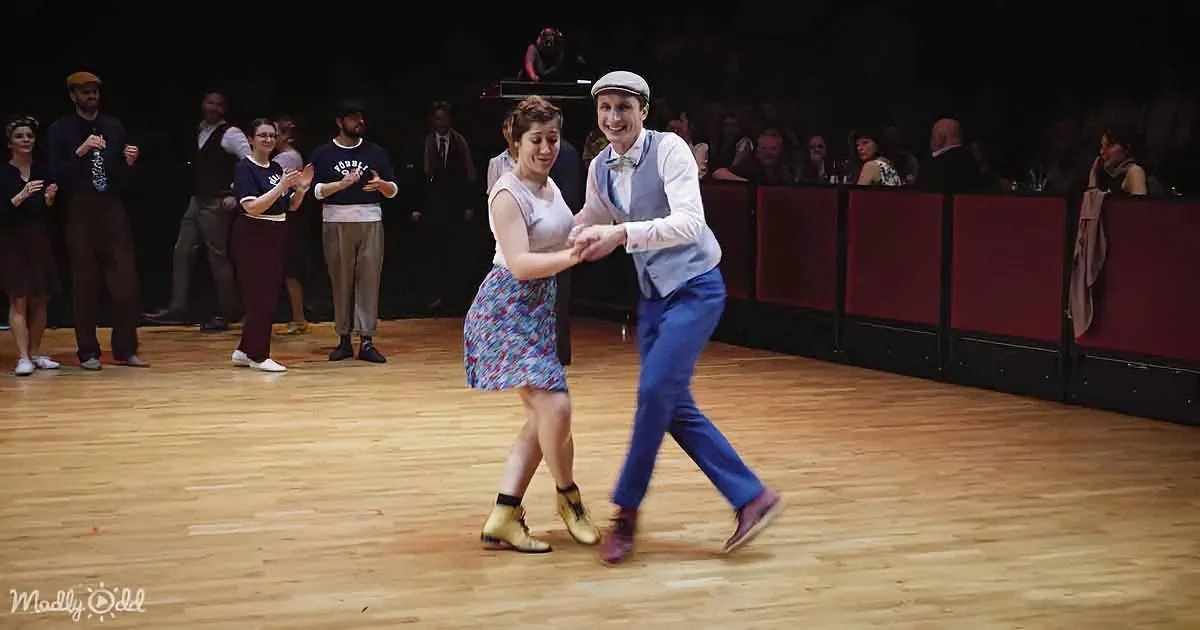 Swing Dancing Duo Sizzles, Twirling Into Hearts With Electrifying Moves