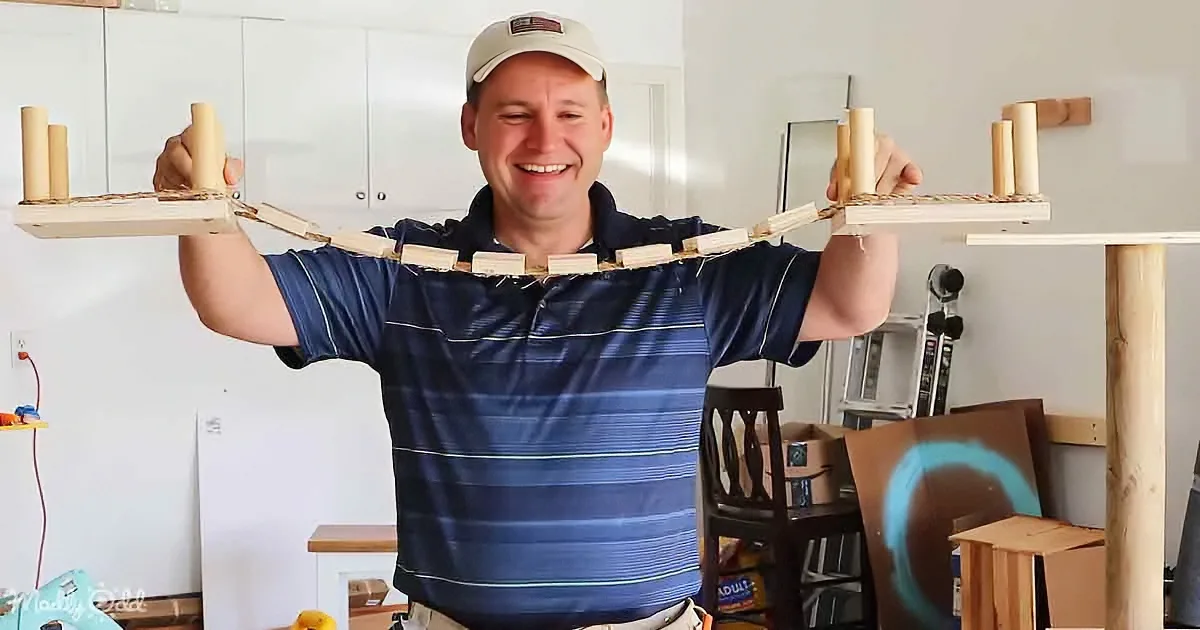 DIY Cat Playground