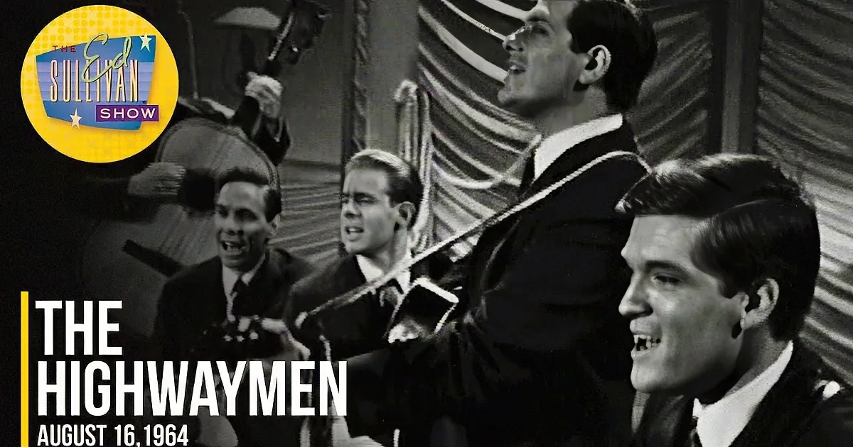 A man in a suit and hat is playing a musical instrument, surrounded by other musicians in a band setting.