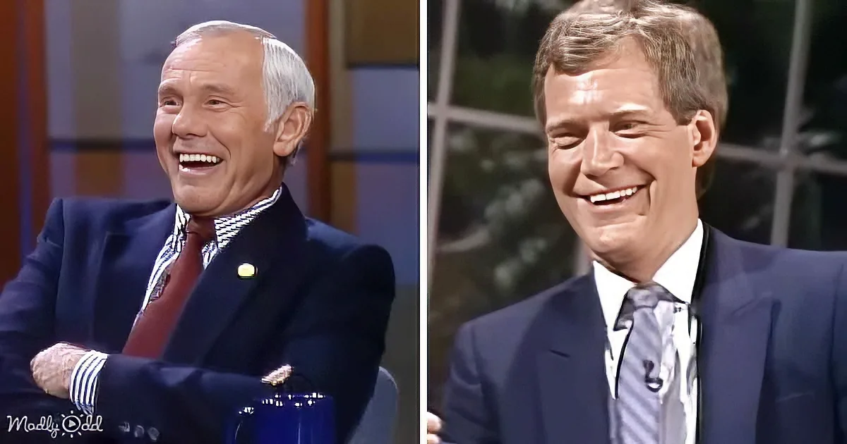 Johnny Carson's Hilarious Surprise for David Letterman