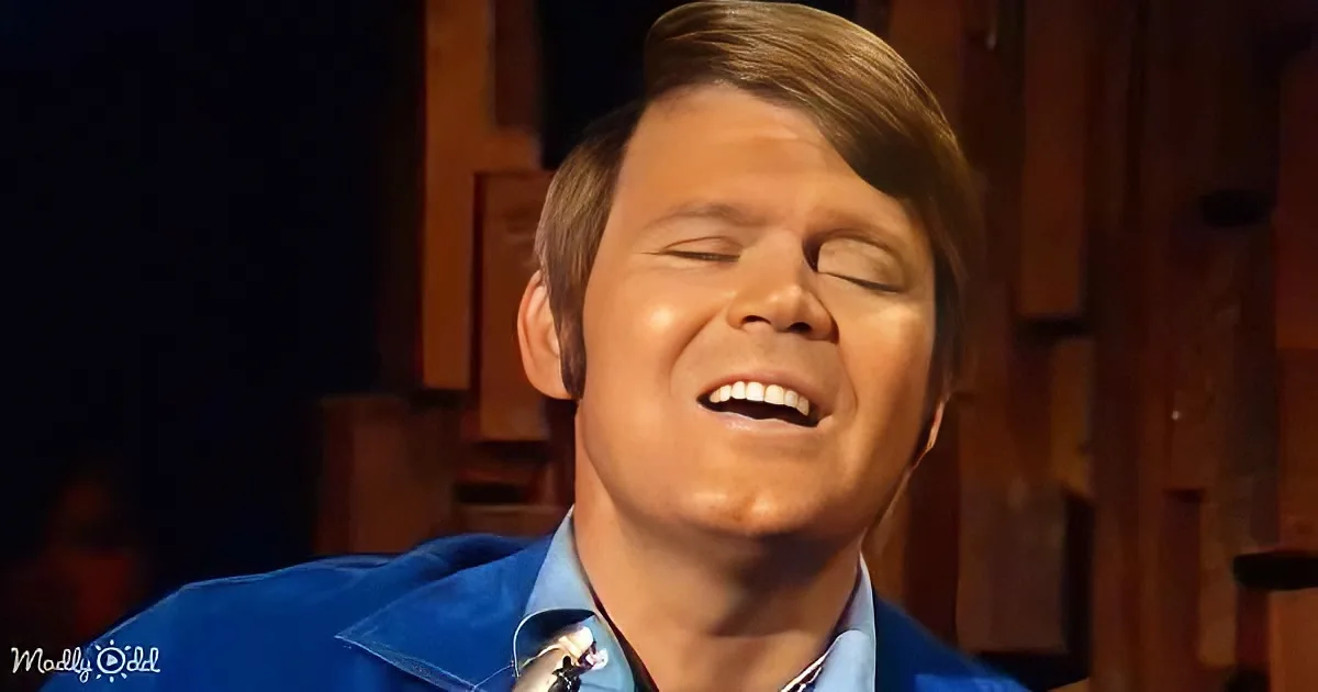 A man in a blue shirt and tie is smiling widely with his eyes closed, appearing joyful.