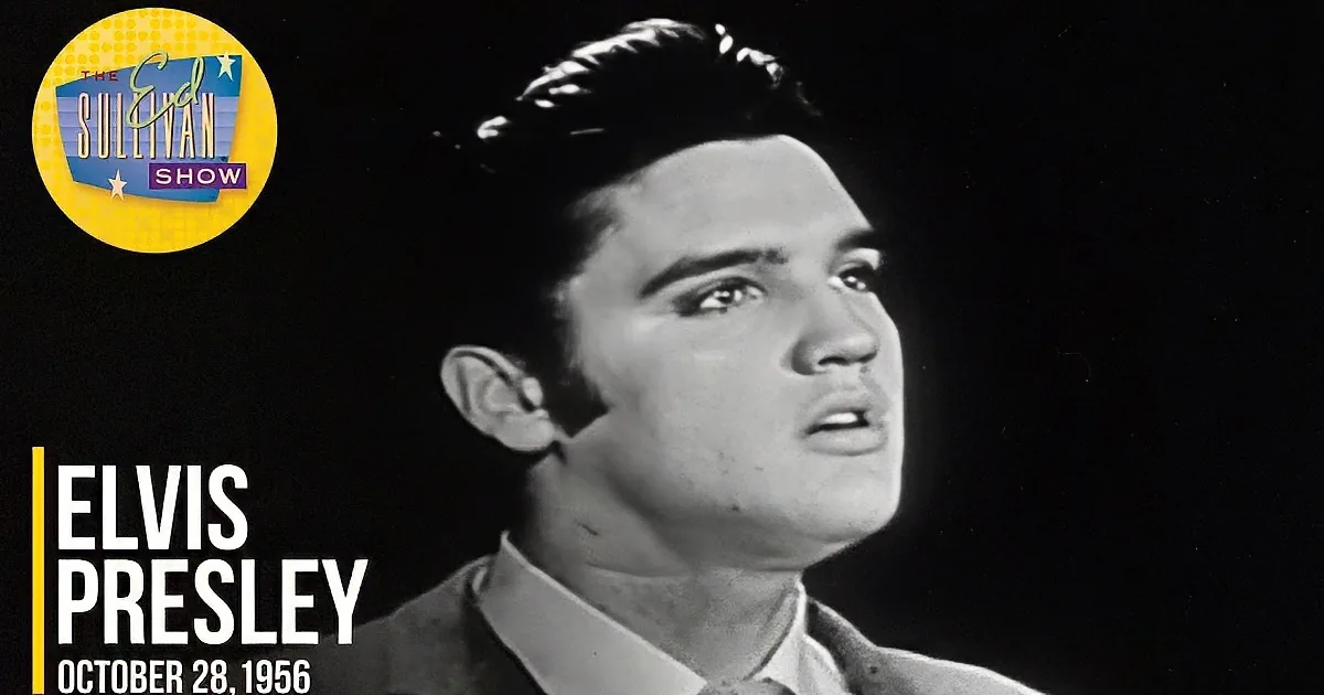 Elvis Presley Tenderly Sings 'Love Me Tender' in 1956