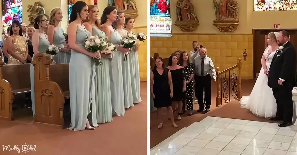 Tear-Jerking Wedding Surprise With 'Stand by Me' Flash Mob