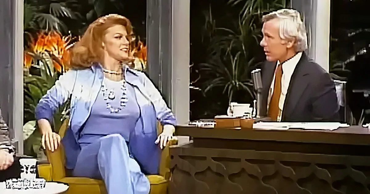 Ann-Margret and Johnny Carson