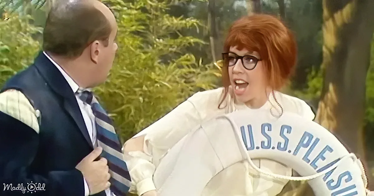 Carol Burnett and Tim Conway