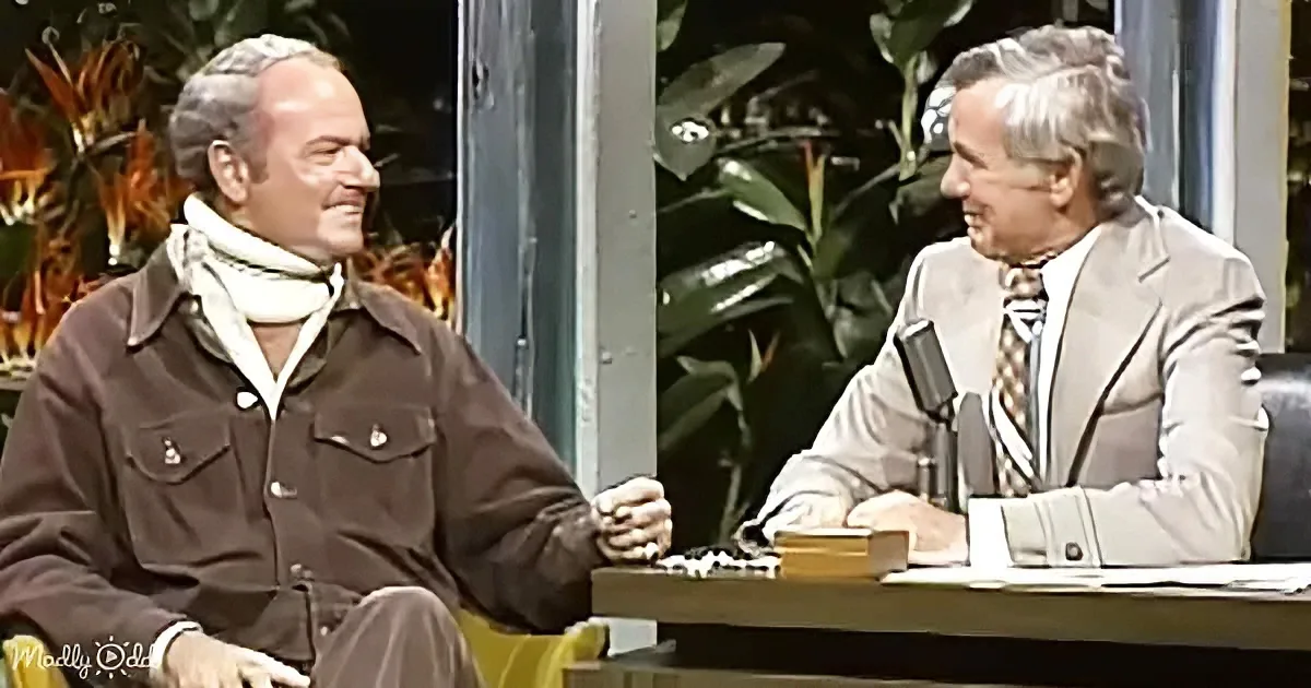 Harvey Korman and Johnny Carson