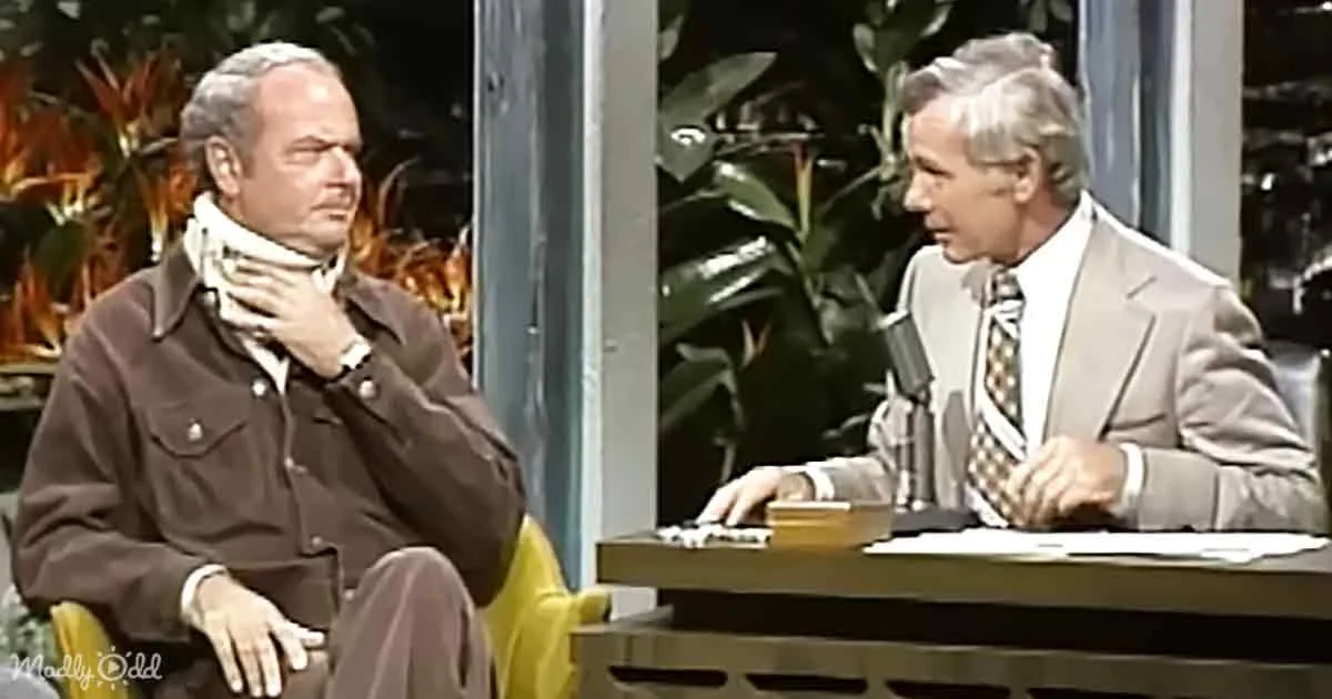Harvey Korman and Johnny Carson