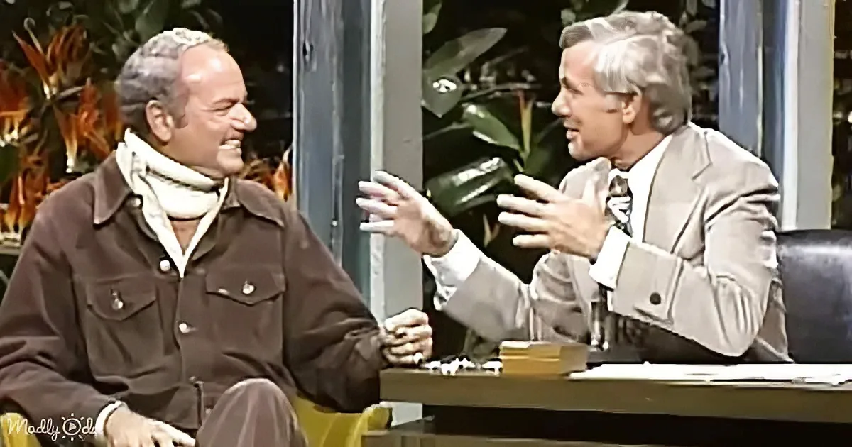 Harvey Korman and Johnny Carson