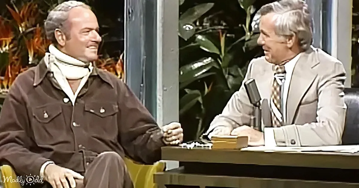 Harvey Korman and Johnny Carson