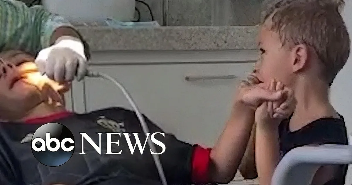 Three-Year-Old Boy Shows Unconditional Love at Brother's Dental Visit