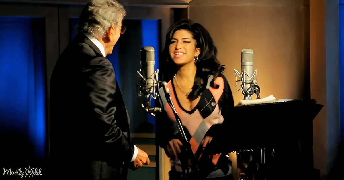 Tony Bennett and Amy Winehouse