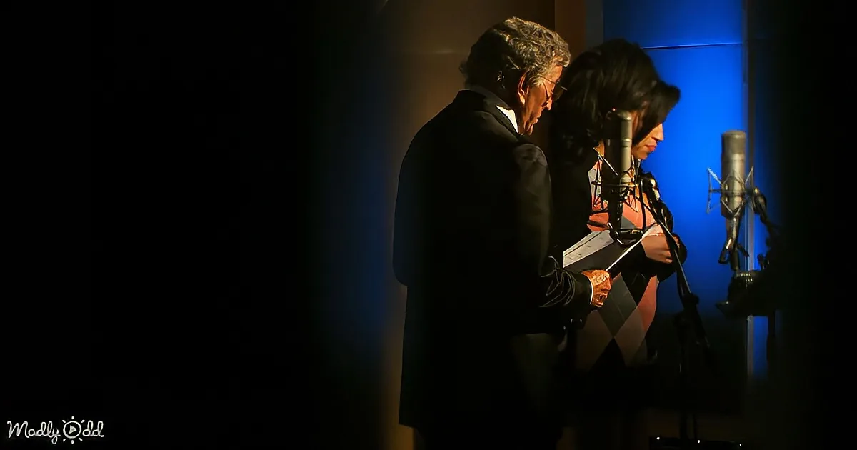 Tony Bennett and Amy Winehouse