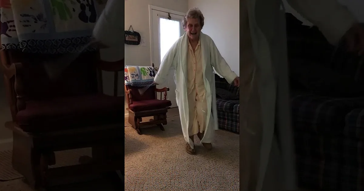 ''Ageless Elegance: Grandma''s Baton Twirling Skills Defy Her 87 Years''