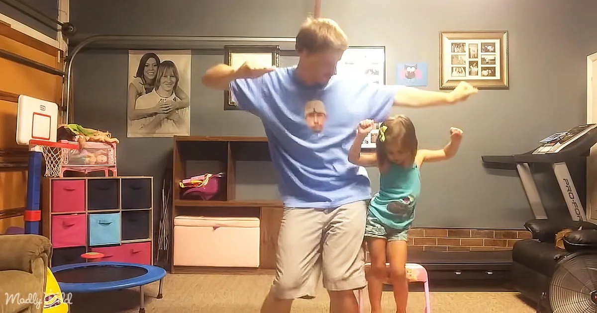 Father-Daughter Dance-off to Taylor Swift's 'Shake It Off' Radiates Warmth and Love