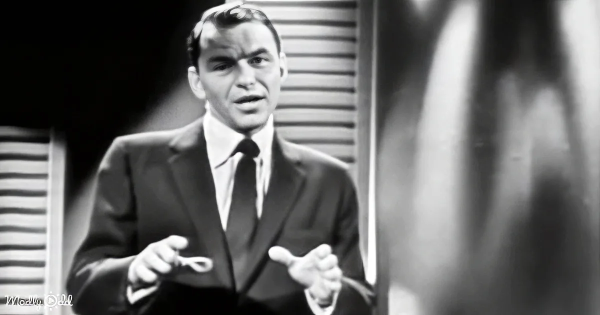 A man in a suit and tie gestures while speaking, possibly in a formal or professional setting.