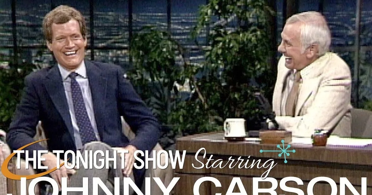 Johnny Carson and David Letterman Discover They Are Neighbors in Surprise Twist